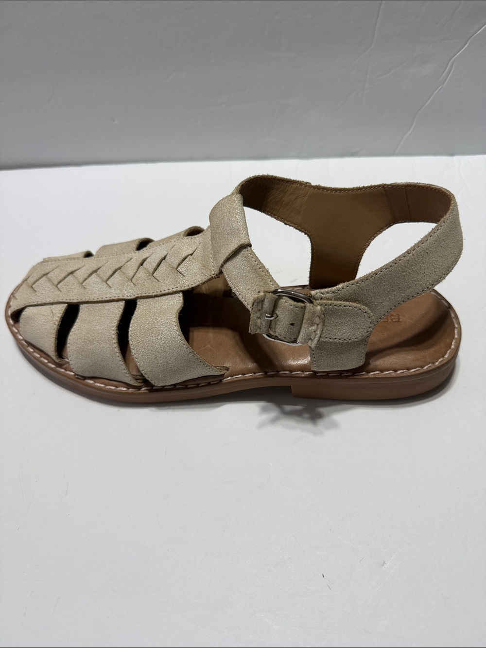 Bernardo Pippa Sand Leather Fisherman Sandals Women’s Size 10M - Picture 13 of 15